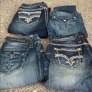 Rock Revival size 25x30...$50 per pair or $150 all